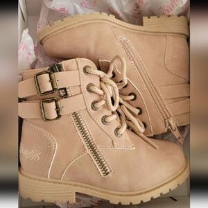 Blowfish Malibu Toddler Size 8 Blush Combat boots